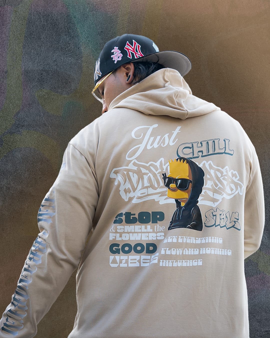 Hoodie Bart Kaky (Paris) - Imagen 4