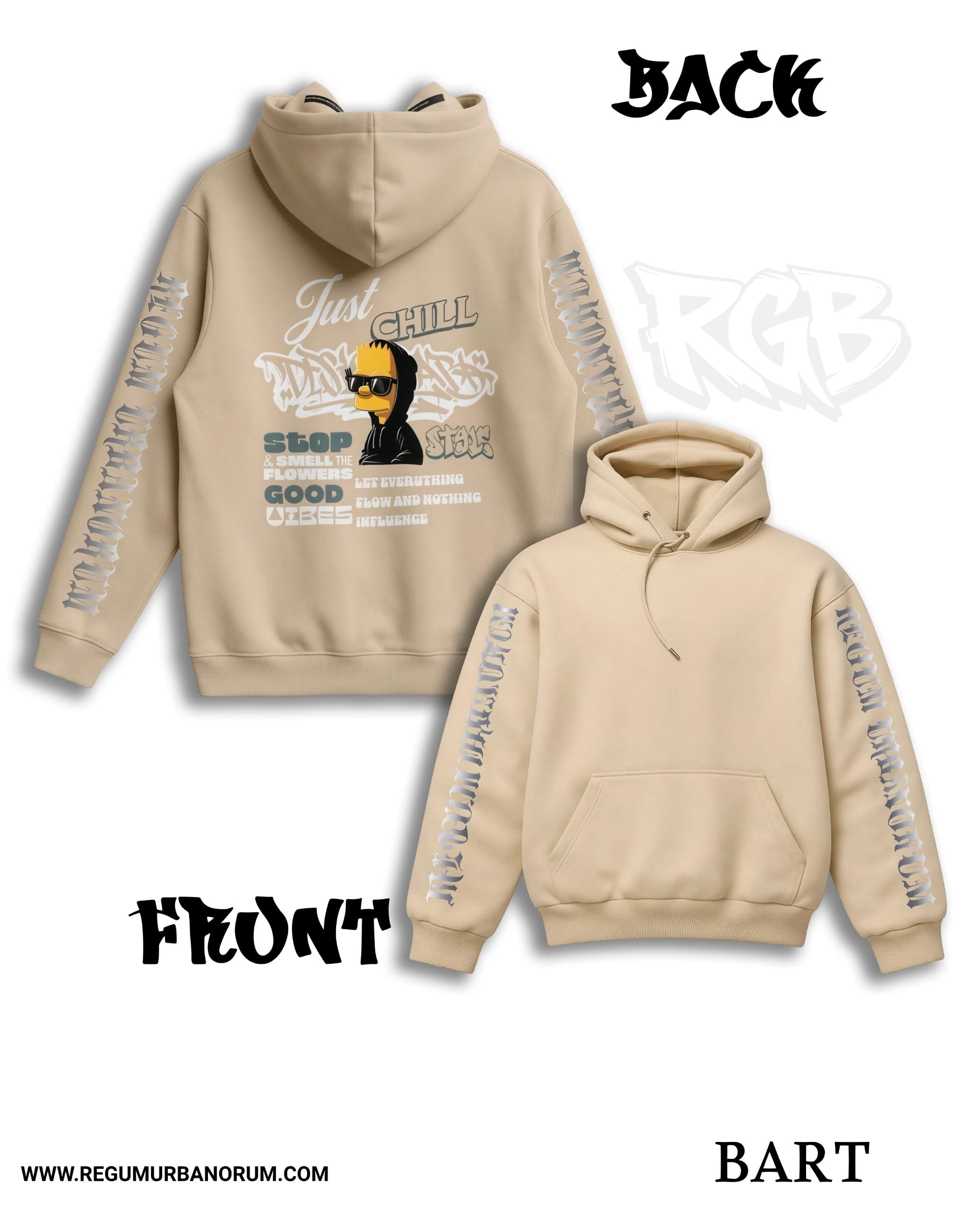 Hoodie Bart Kaky (Paris)