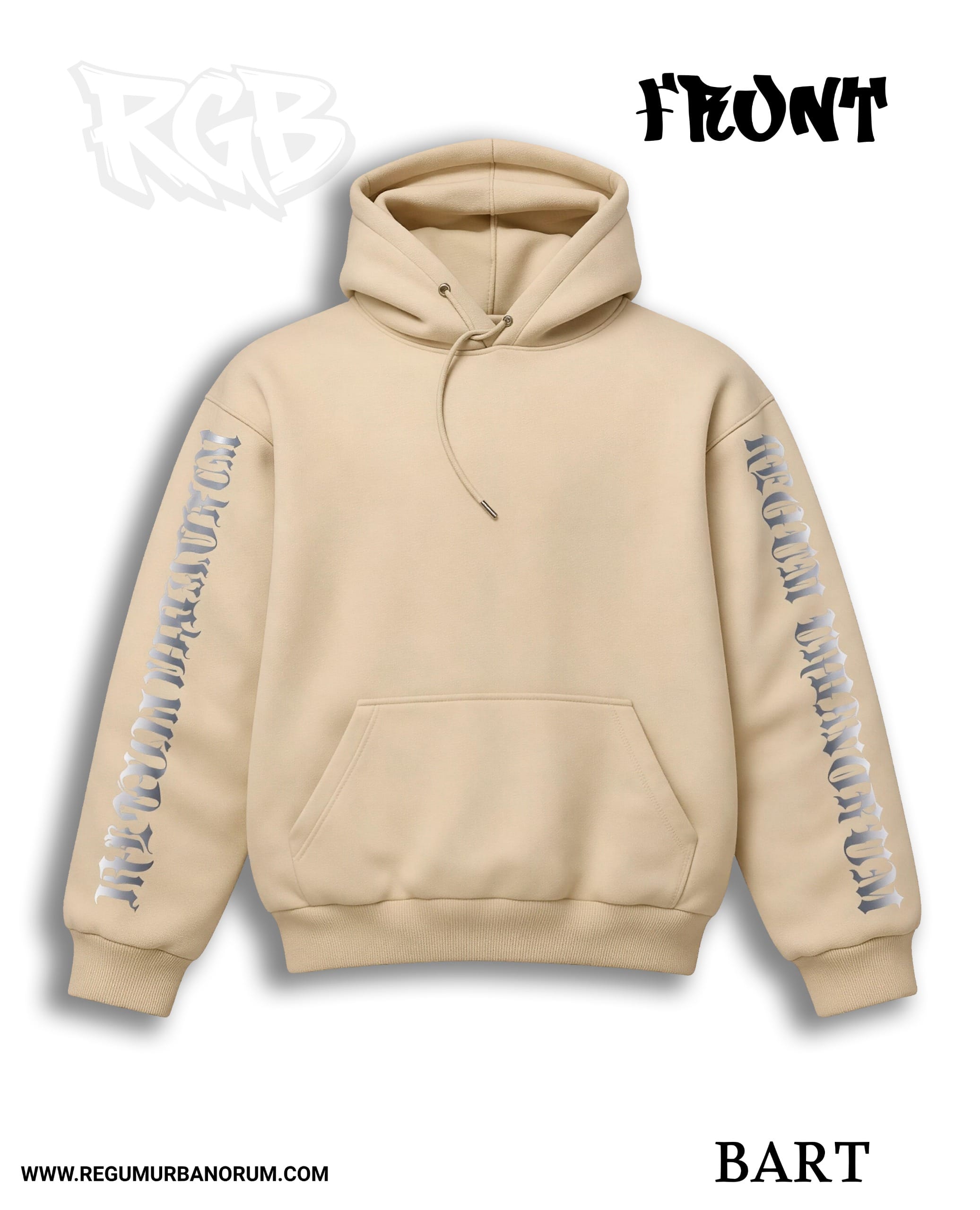 Hoodie Bart Kaky (Paris) - Imagen 2