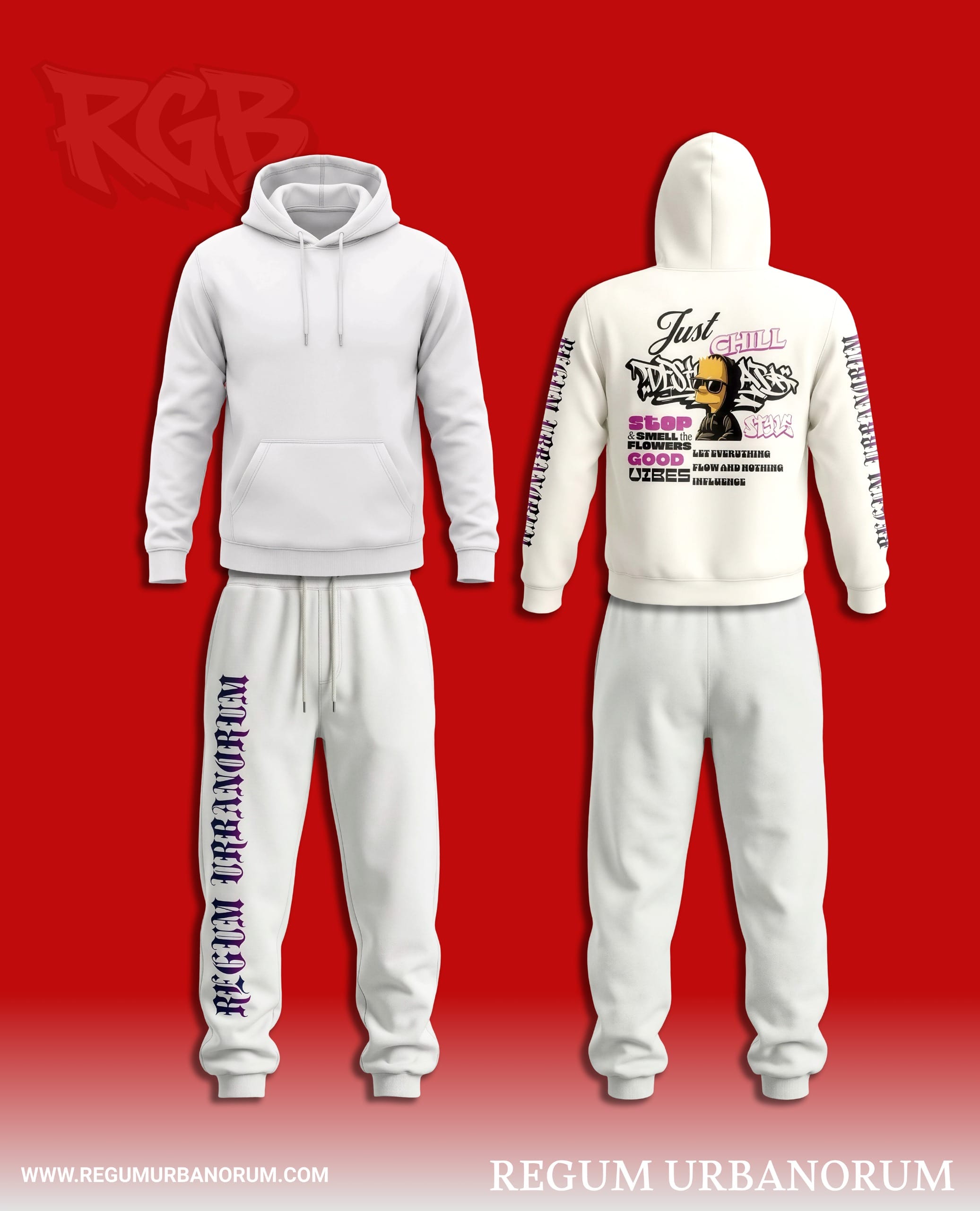 Outfit Bart hoodie + Jogger - Imagen 2