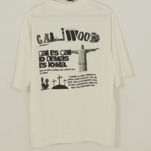 Camiseta Oversize Caliwood - Marfil