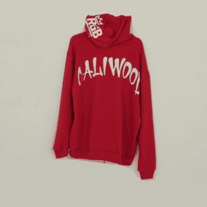 Hoodie Caliwood Rojo escarlata