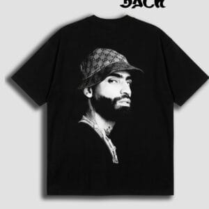 Camiseta Oversize Arcangel - Negro